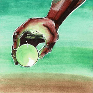 DEMONICALLY-GREEN-BALL DEMONICALLY-GREEN-BALL